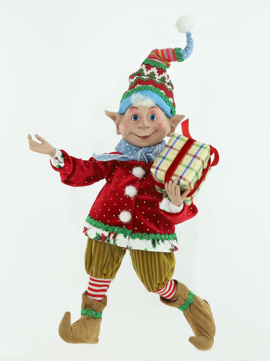 CHRISTMAS ELF SKIP 35CM - X3758 (Box of 3) – Reliance Trading