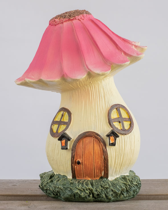 FAIRY MUSHROOM FLOWER HOUSE 14CM - 6145 (Box of 4)