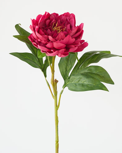 REAL TOUCH PEONY MAGENTA 56CM - 7074MA (Box of 12)