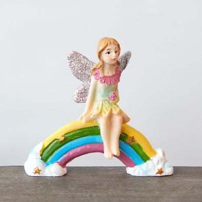 FAIRY ON RAINBOW 7.5CM- 7121 (BOX OF 4)