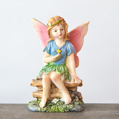 FAIRY ON BENCH 7CM - 7123 (Box of 6)