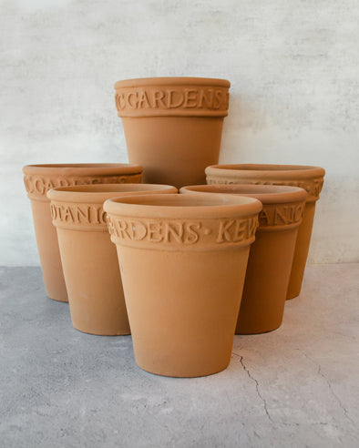 KEW SET OF 6 LETTER POTS TERRACOTTA - 7137 (Box of 1 set)