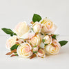 ROSE BOUQUET X6 CREAM PINK 36CM - 7142CPK (Box of 12)