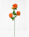 DAHLIA SPRAY X 4 ORANGE 68.5CM - 7175OR (Box of 24)