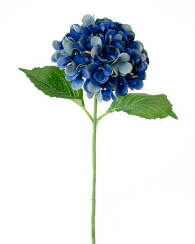 HYDRANGEA STEM DARK BLUE 43CM  - 7176DKBL (Box of 24)