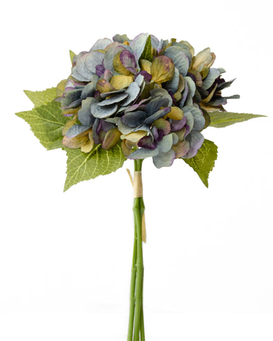 HYDRANGEA BUNDLE X3 BLUE 30CM - 7183BL (Box of 12)