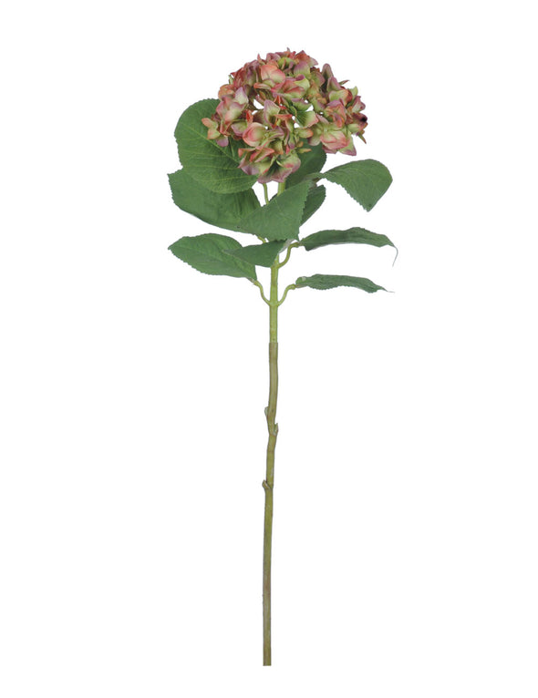 HYDRANGEA SPRAY GREEN MAUVE 58CM - 7223GRMV (Box of 12)