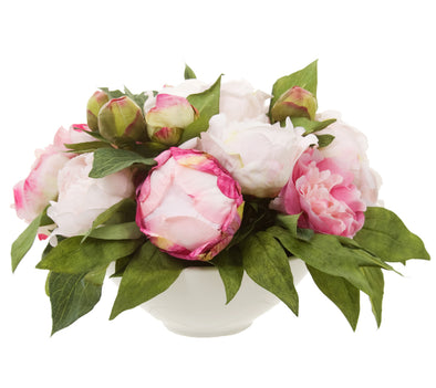 PEONY ARRANGEMENT 32X25CM - 7264 (Box of 1)