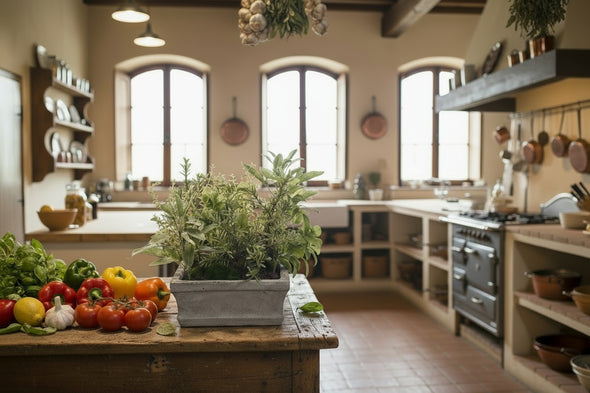 MIXED HERB TRAY 38X34CM  - 7270 (Box of 2)