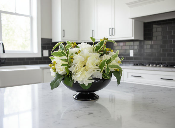 ROSE HYDRANGEA MIXED ARRANGEMENT 42X30CM  - 7271 (Box of 2)