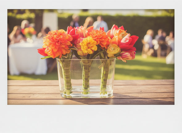 DAHLIA ARRANGEMENT BRIGHT 33X33CM - 7276 (Box of 1)