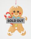 GINGERBREAD COOKIE BOWTIE 10CM - X2890 (Box of 24)