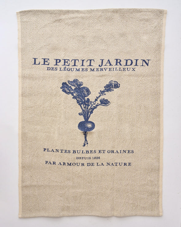 TEA TOWEL VINTAGE PETIT JARDIN - CV12036 (Box of 3)