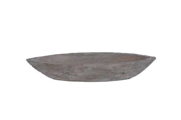AGED BOAT POT 57x13.5x11cm - 7248 (Box of 2)