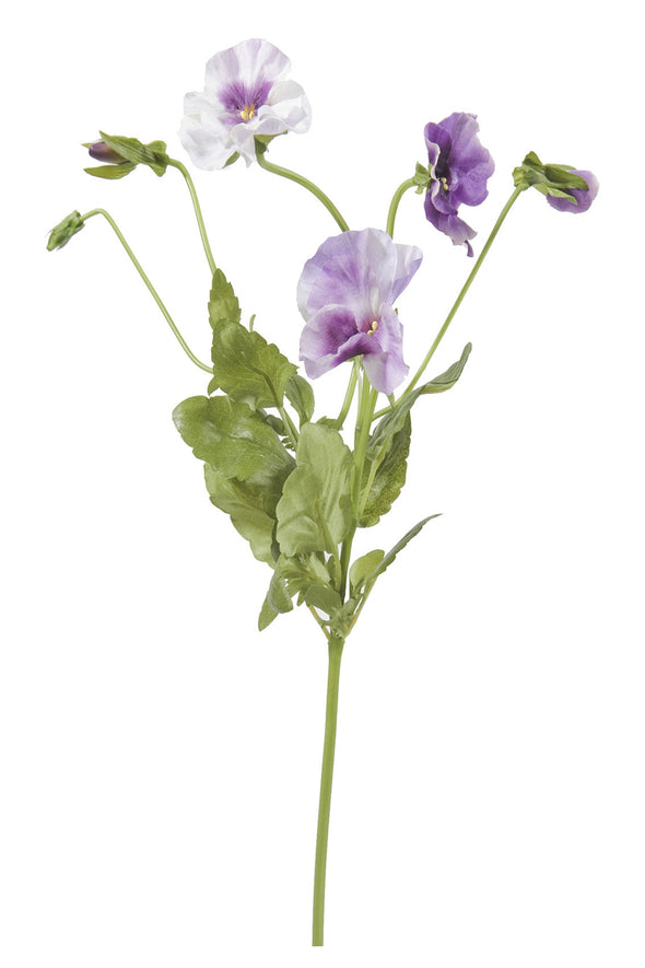 PANSY SPRAY PURPLE 34CM - 7208PU (Box of 12)