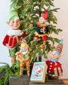 CHRISTMAS ELF SKIP 35CM  - X3758 (Box of 3)