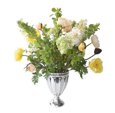 POPPY/PEE GEE HYDRANGEA ARRANGEMENT 80 X 84CM - 7268 (Box of 1)