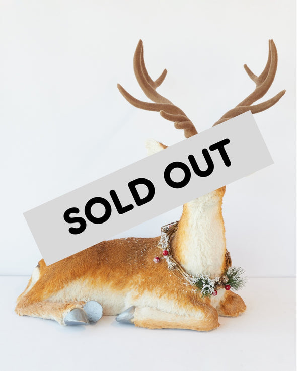 DEER LAYING TAN 61 x 61CM - X2576 (Box of 1)