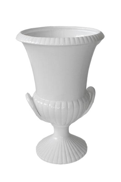 CLASSIC URN WHITE 26.5X31.5CM - 7275 (Box of 2)