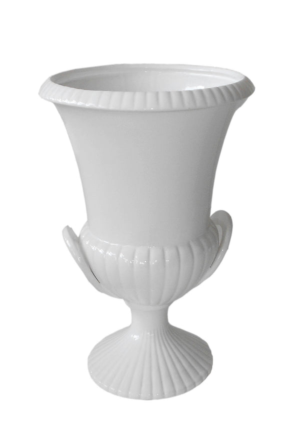 CLASSIC URN WHITE 26.5X31.5CM - 7275 (Box of 2)