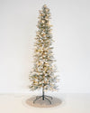CHRISTMAS TREE LED SLIM 229CM - X2879 (Box of 1)