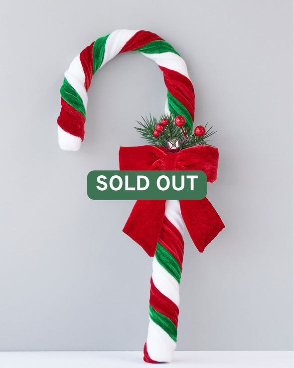 CANDY CANE PLUSH 38cm - X3378 (Box of 6)