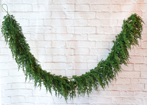 CYPRESS GARLAND REAL TOUCH 6FT - X3466 (Box of 2pcs)