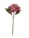 CHARRED HYDRANGEA SPRAY MAUVE 32.5CM - X3471MV (Box of 24pcs)