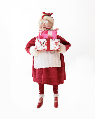 MRS CLAUS WITH GIFTS 43CM  - X3744 (Box of 1)