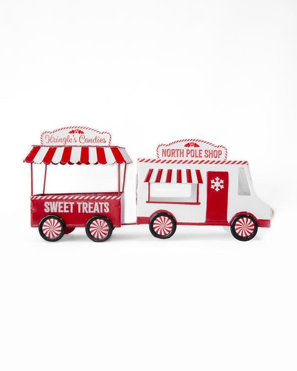 KRINGLES CANDIES FOOD TRUCK RED/WHITE - X3864 (Box of 2)