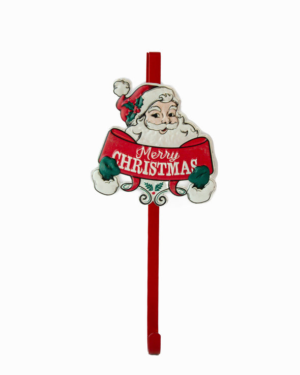 VINTAGE SANTA WREATH HOOK - X3877 (Box of 12pcs)