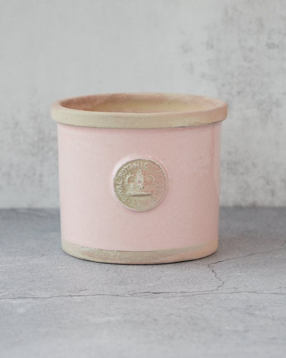 KEW SET OF 4 ROUND HERB POT PASTEL PINK - 4327PPK (Box of 1 set)