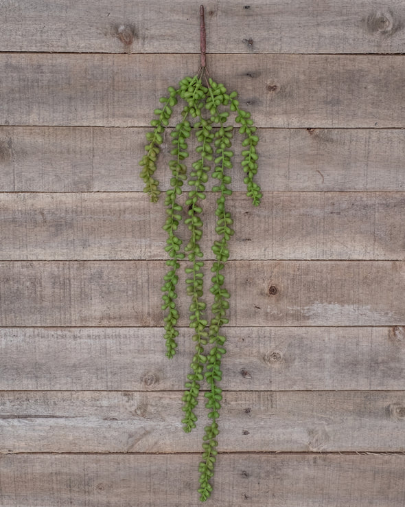 STRING OF PEARLS GREEN 71CM