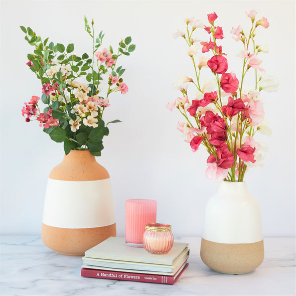 SWEET PEA SPRAY LIGHT PINK 69CM - 6993LPK (Box of 12)