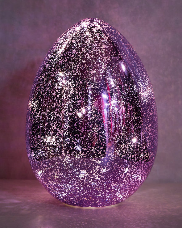 LIGHT UP EGG LIGHT PURPLE 20CM - E1113PU (Box of 4)