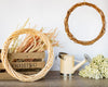 WILLOW WREATH NATURAL 30CM - 6372 (Box of 6)