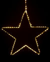 STARLIGHT 198 LED SILVER 58CM - X1327 (Box of 1)