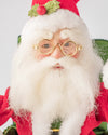 SANTA IN A BOX RED/GREEN 25CM - X1372 (Box of 2)