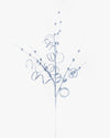 CURLY BERRY BURST BLUE 80CM - X1749LTBL (Box of 12)