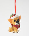 PUP ORNAMENTS (SET OF 4) 9.1CM - X1959 (Box of 12)