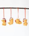 SANTA CATS (SET OF 4) 6.7CM - X1961 (Box of 12)