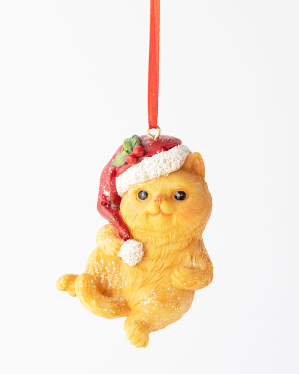 SANTA CATS (SET OF 4) 6.7CM - X1961 (Box of 12)