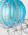 CINDERELLA PUMPKIN CARRIAGE BLUE - X2029BL (Box of 4)