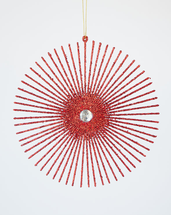 RAYS ORNAMENT RED 15CM - X2235RD (Box of 24)