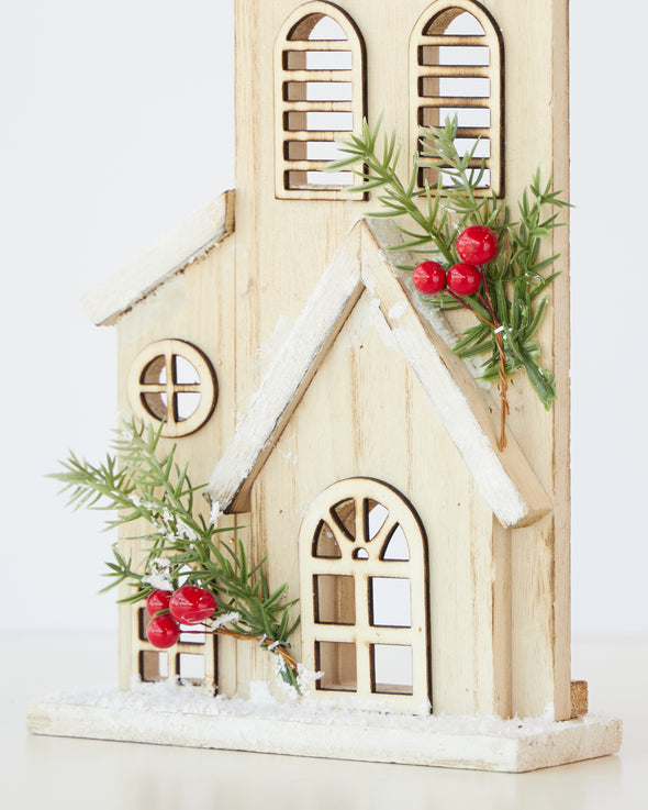 VILLAGE TOWN HOUSE 41.5CM - X2609 (Box of 8)