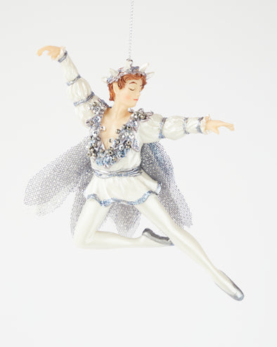 LEAPING FAIRY SILVER 10CM - X2798 (Box of 12)