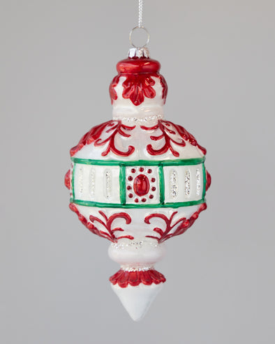 GLASS FINIAL 16CM - X2815 (Box of 12)