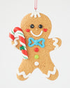 GINGERBREAD COOKIE BOWTIE 10CM - X2890 (Box of 24)