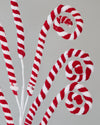 CANDY CURL SPRAY RED/WHITE 60CM - X2927 (Box of 36)